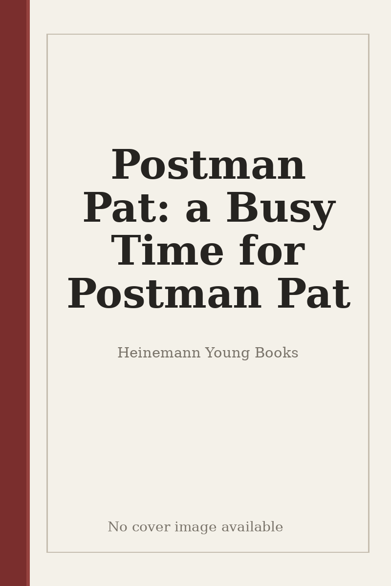 Postman Pat: a Busy Time for Postman Pat - no cover image available