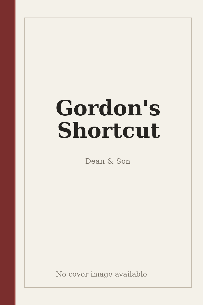 Gordon's Shortcut - no cover image available