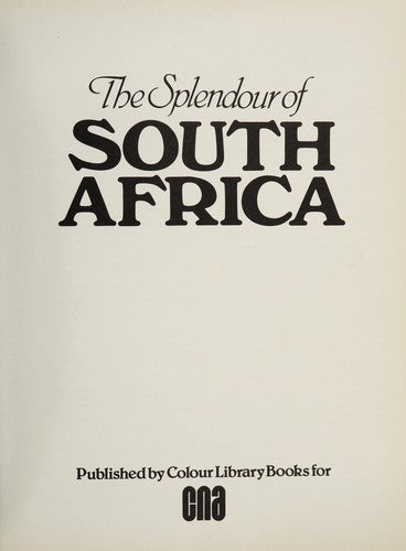 Splendour of South Africa