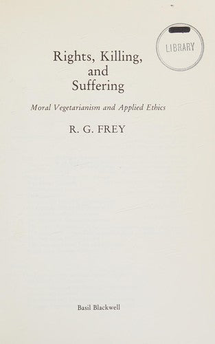 Rights, Killing And Suffering