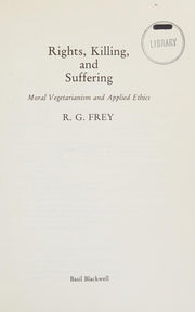 Rights, Killing And Suffering