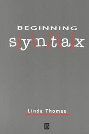 Beginning Syntax