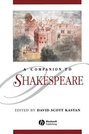 Companion Shakespeare: 94 (Blackwell Companions to Literature and Culture)