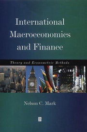 International Macroeconomics and Finance: Theory and Econometric Methods