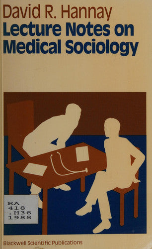 Ln Medical Sociology Ln (Lecture Notes)