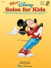 More Disney Solos for Kids-Music Book with CD