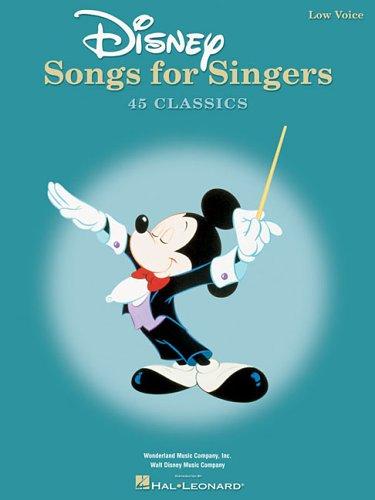 Disney Songs for Singers Sheet Music | Low Voice Vocal Collection for Singers | 54 Beloved Disney Classics | Vocal Selections for Low Voice Singers | ... Edition - 54 Favorite Selections - Low Voices