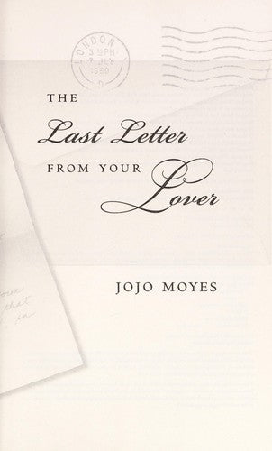 The Last Letter from Your Lover
