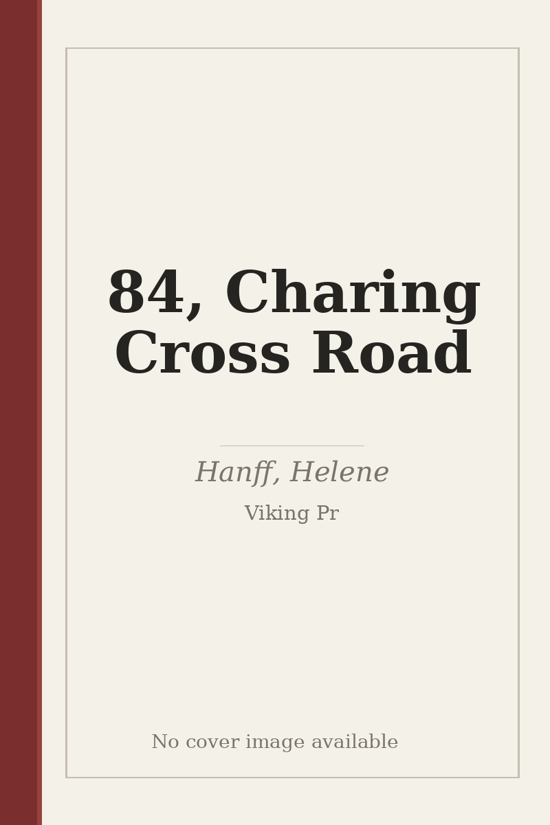84, Charing Cross Road - no cover image available