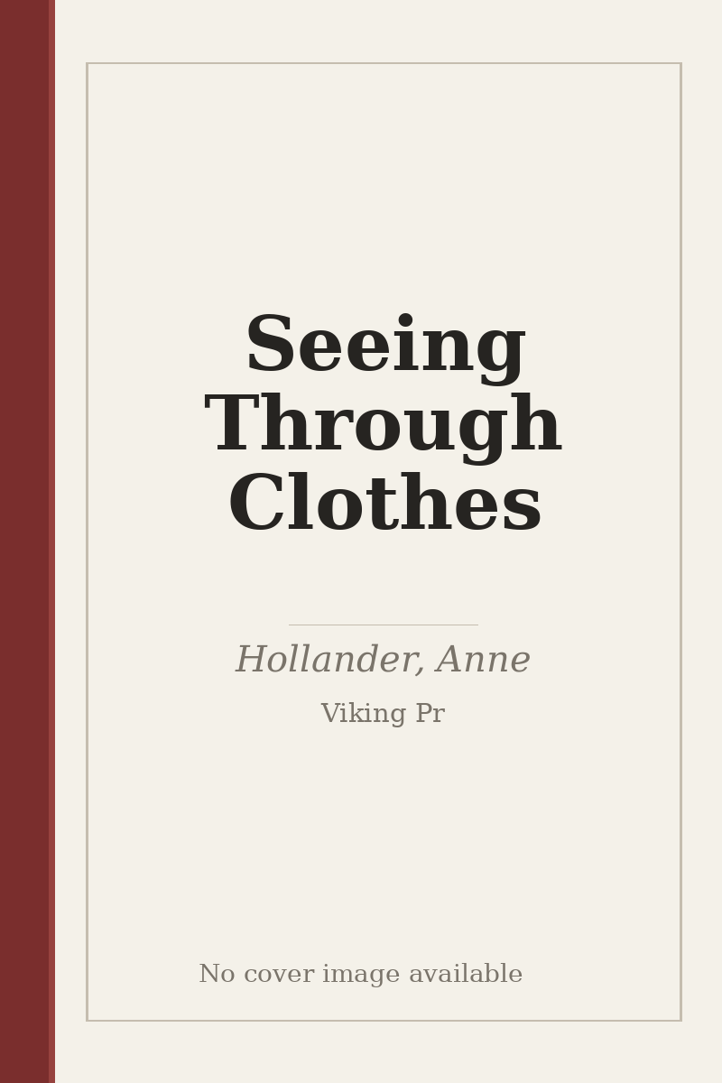 Seeing Through Clothes - no cover image available