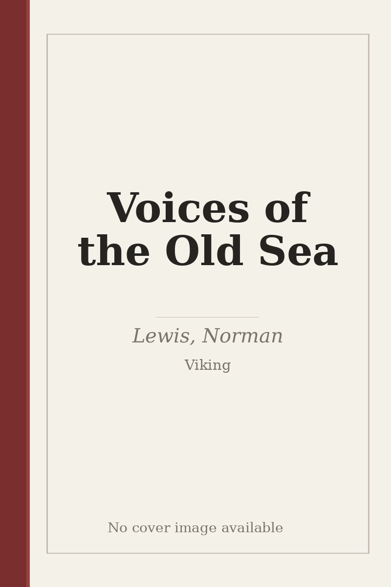 Voices of the Old Sea - no cover image available