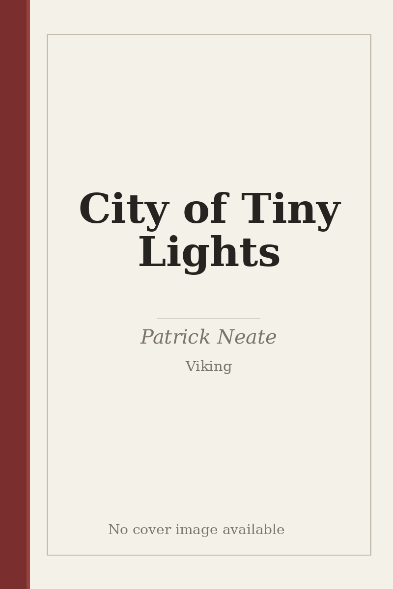 City of Tiny Lights - no cover image available