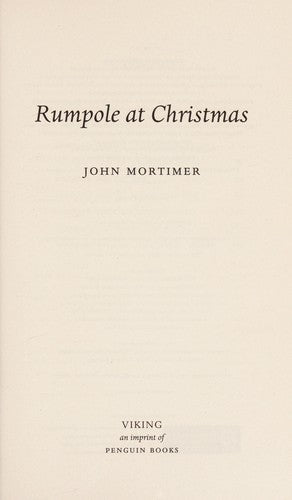 Rumpole at Christmas