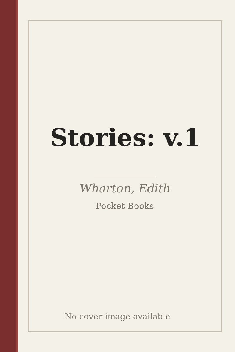 Stories: v.1 - no cover image available