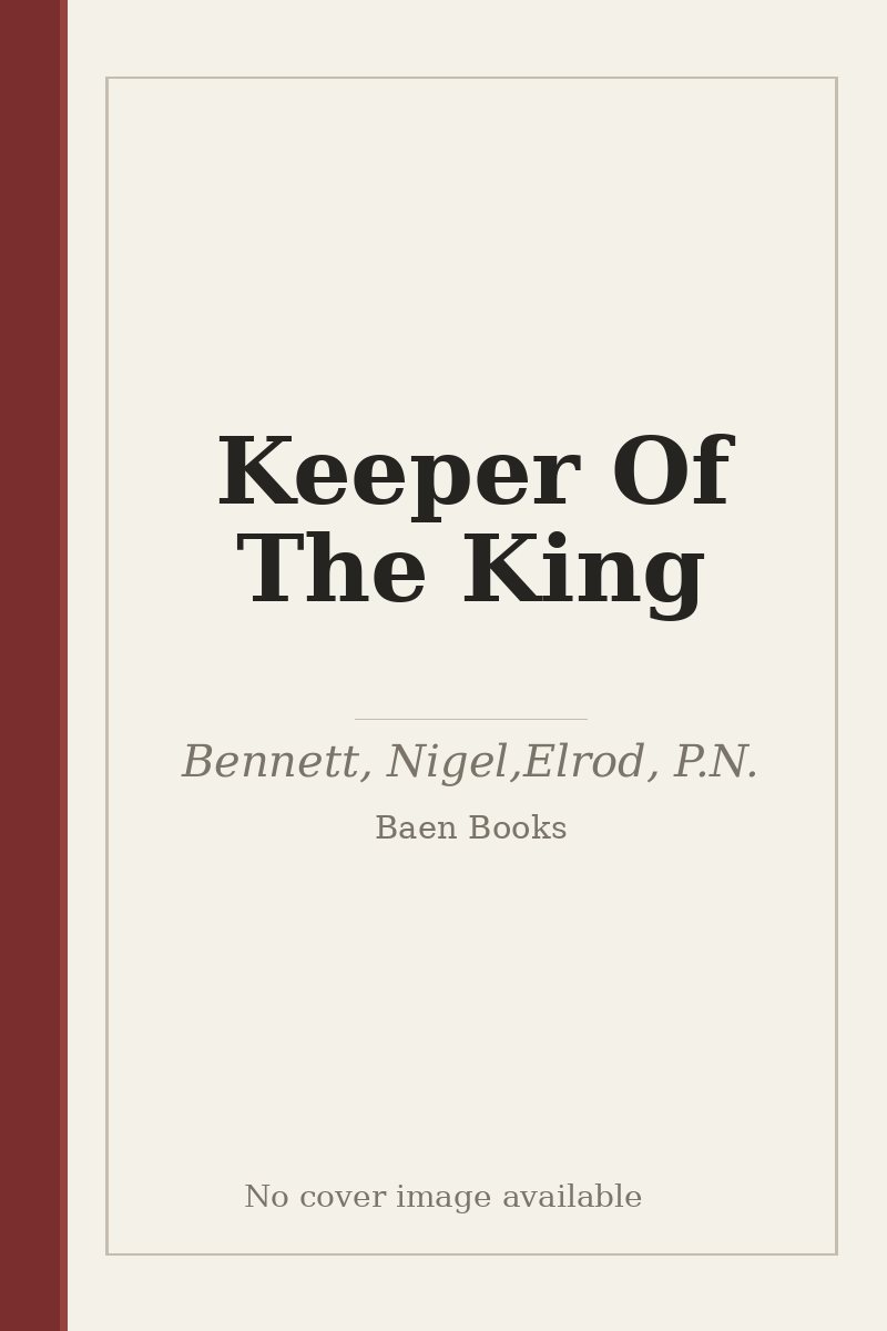 Keeper Of The King - no cover image available