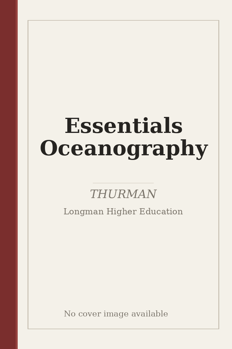 Essentials Oceanography - no cover image available