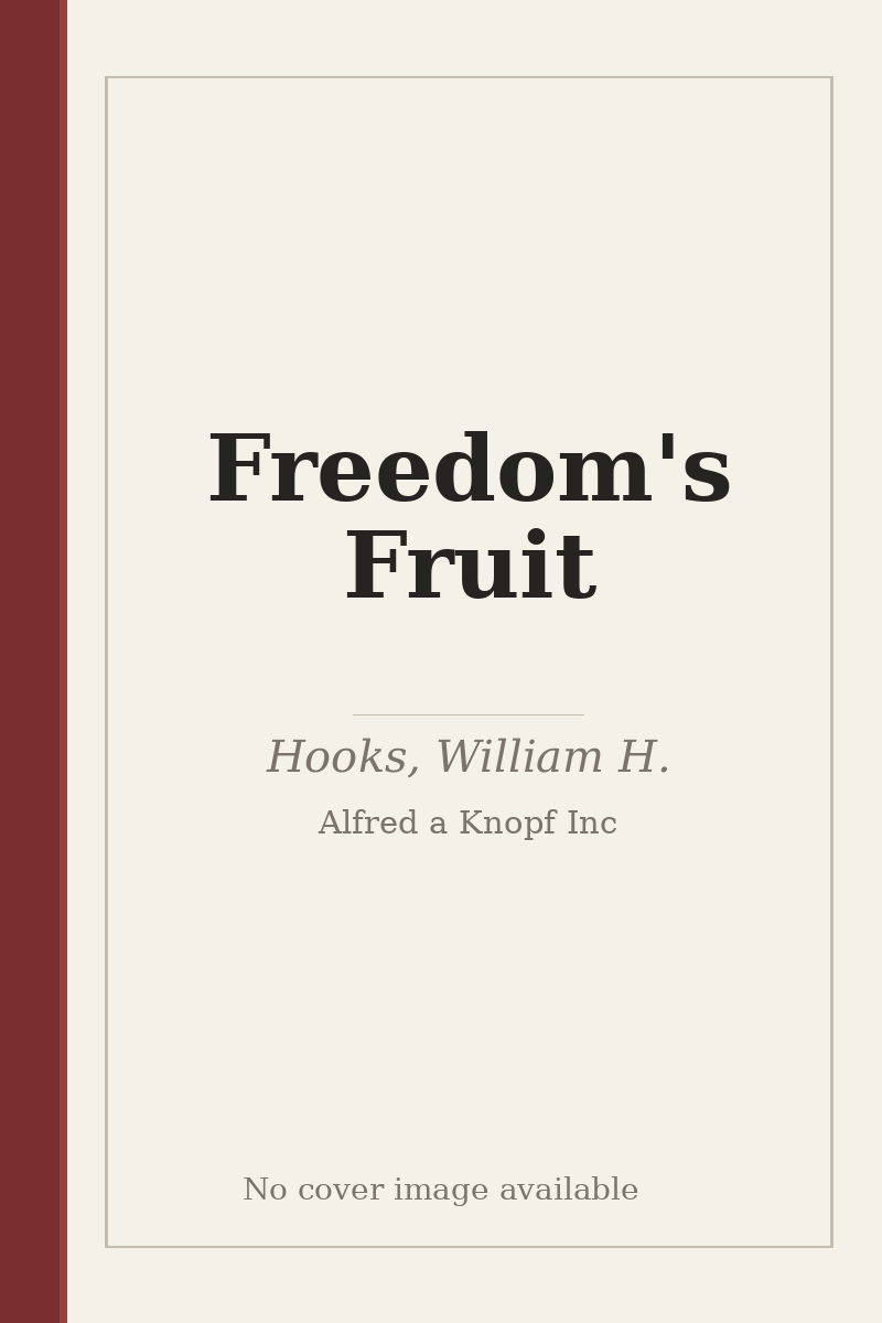 Freedom's Fruit - no cover image available