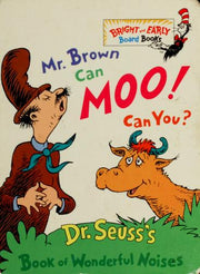 Mr. Brown Can Moo! Can You?: Dr. Seuss's Book of Wonderful Noises (Bright & Early Board Books(TM))