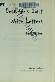 Dead Girls Don't Write Letters