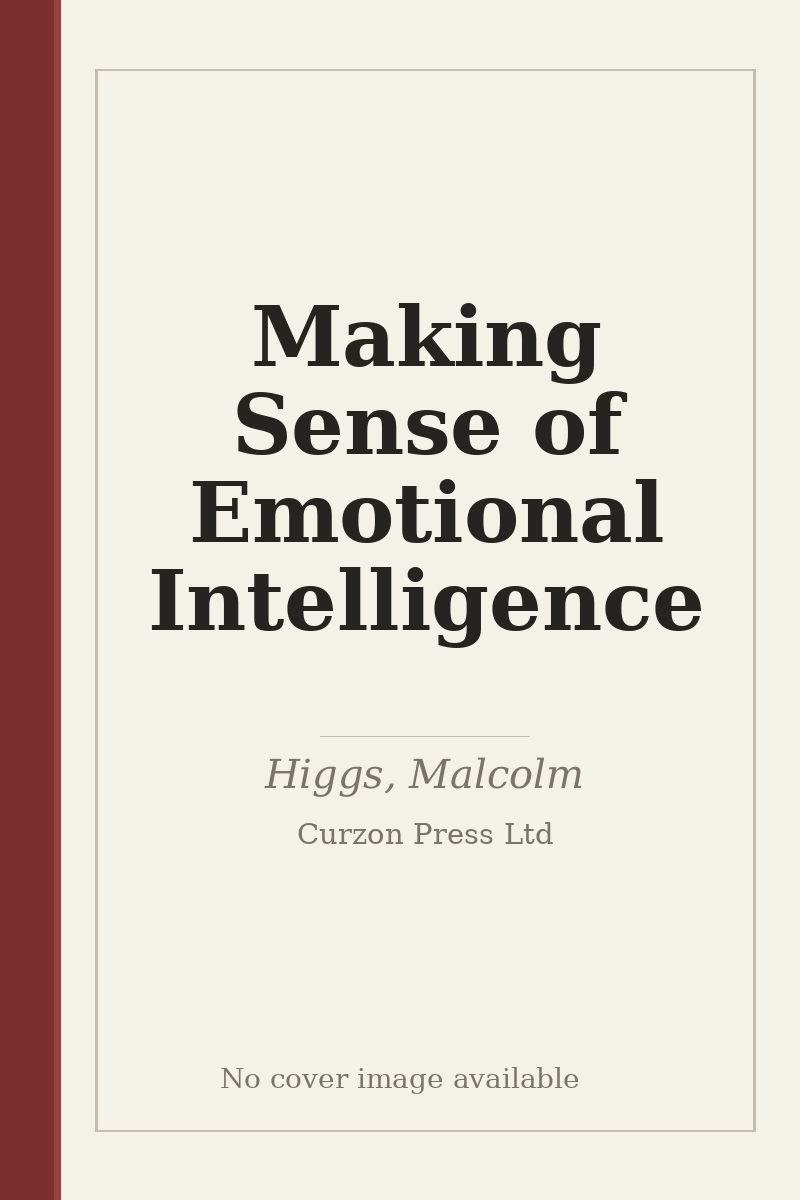 Making Sense of Emotional Intelligence - no cover image available