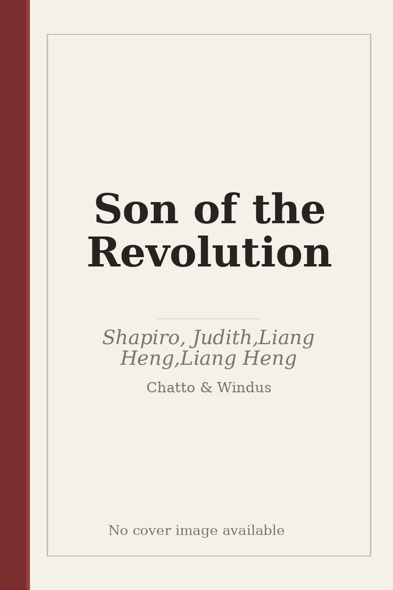 Son of the Revolution - no cover image available