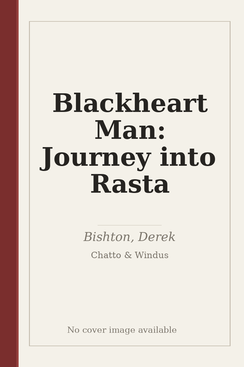 Blackheart Man: Journey into Rasta - no cover image available
