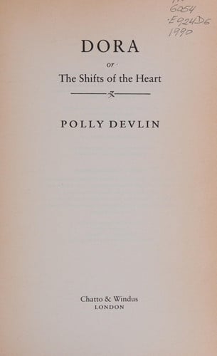 Dora, or the Shifts of the Heart