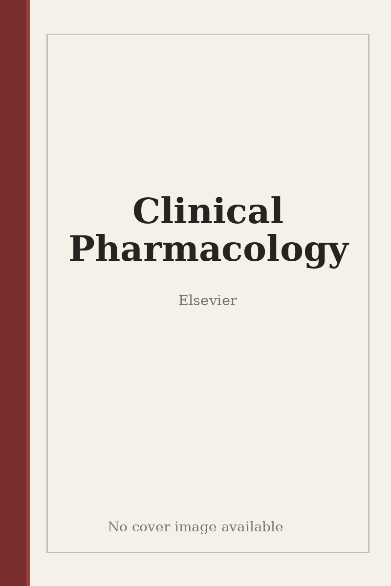 Clinical Pharmacology - no cover image available