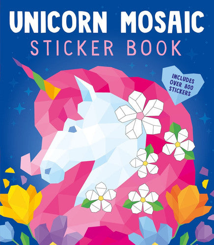 Unicorn Mosaic Sticker Book: 1