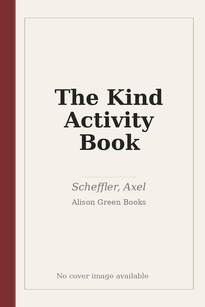 The Kind Activity Book - no cover image available