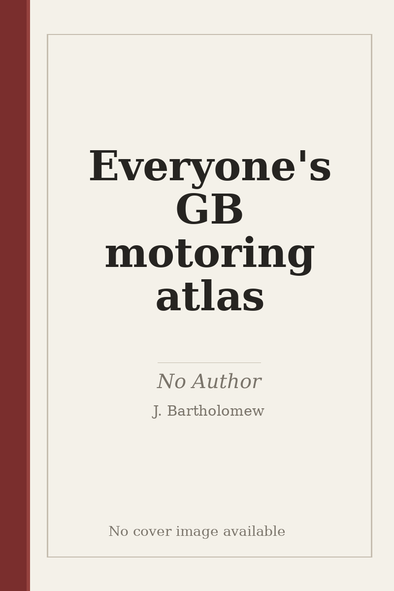 Everyone's GB motoring atlas - no cover image available