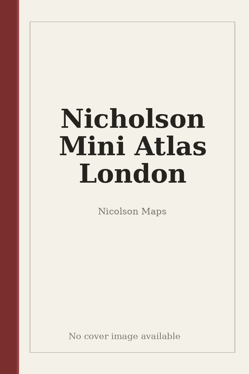 Nicholson Mini Atlas London - no cover image available