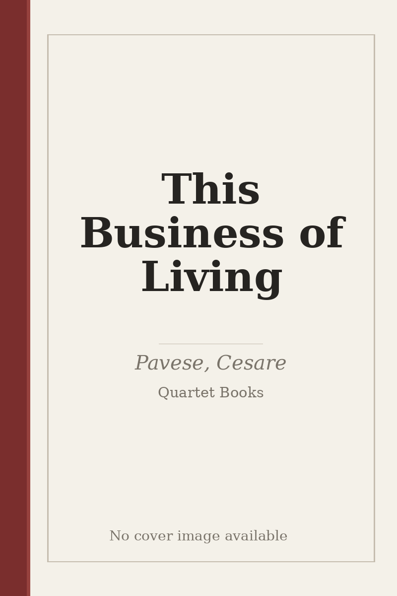 This Business of Living - no cover image available
