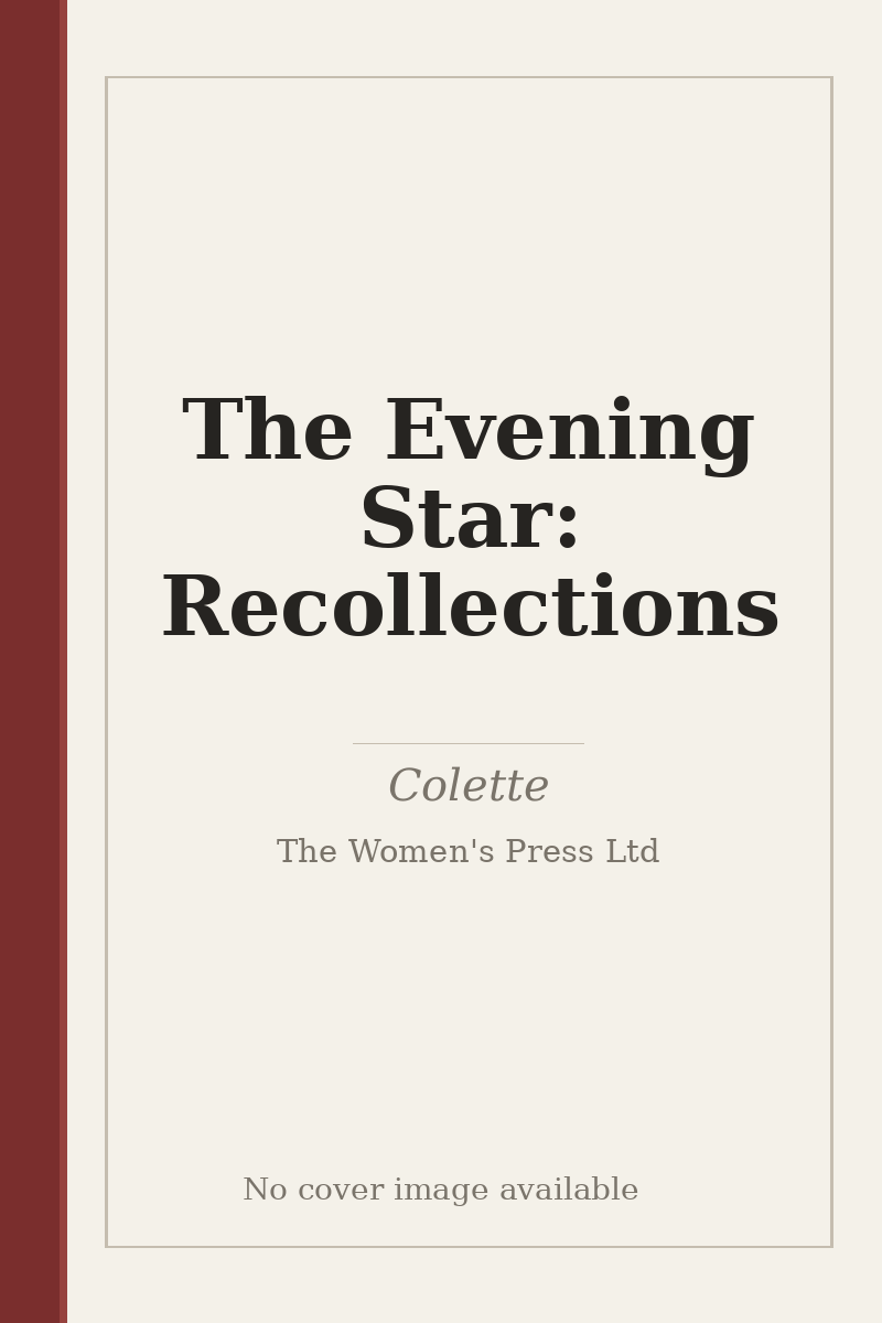 The Evening Star: Recollections - no cover image available
