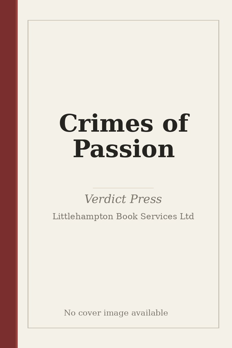 Crimes of Passion - no cover image available
