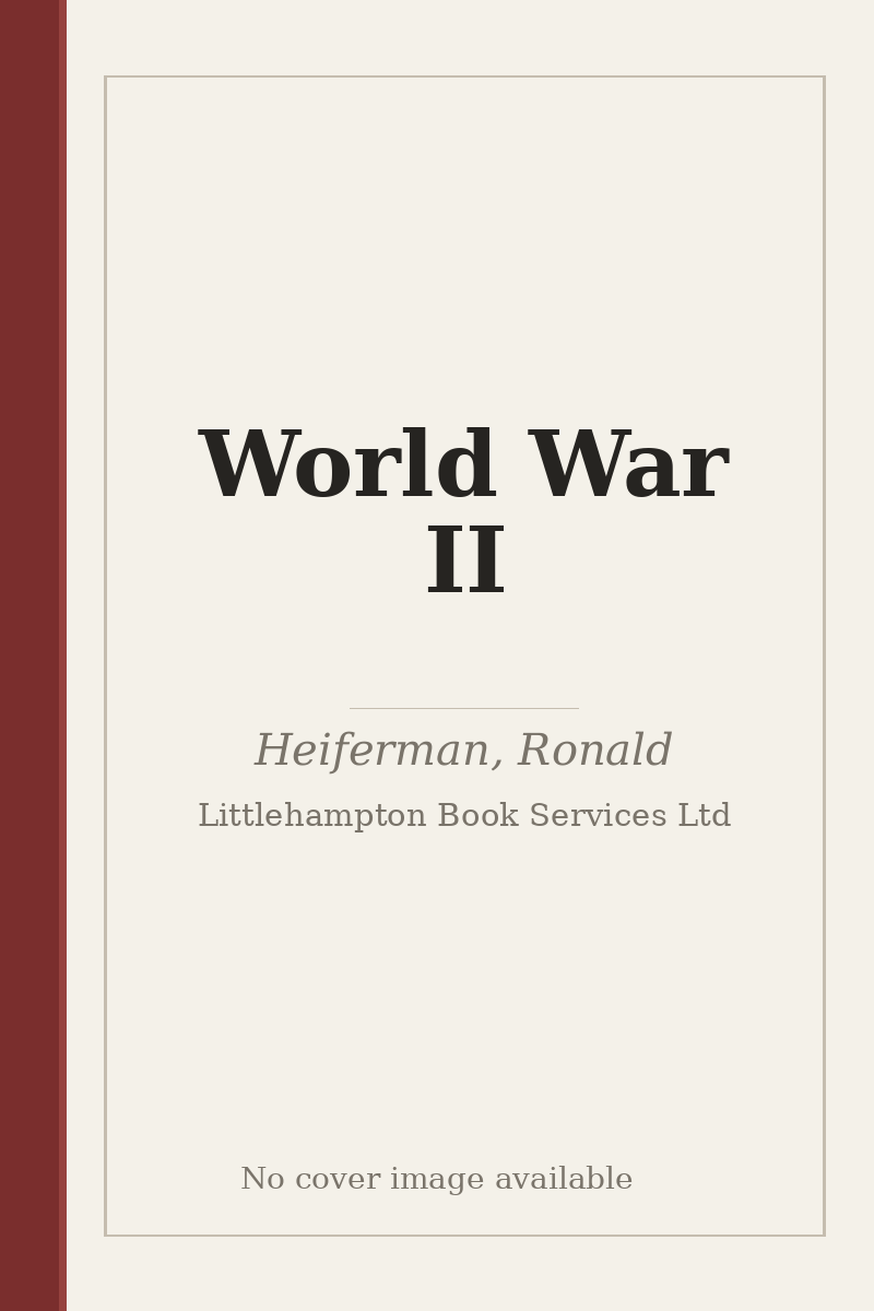 World War II - no cover image available