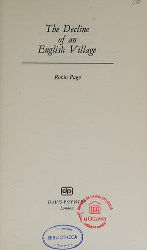 Decline of an English Village