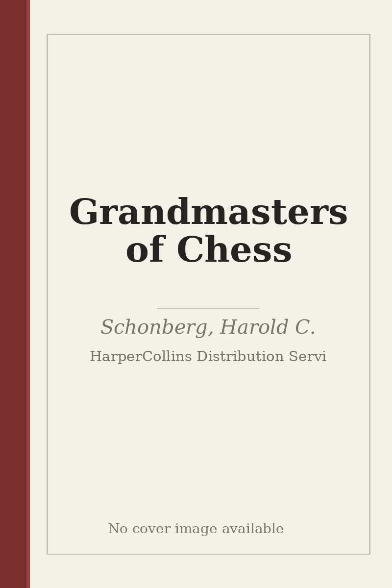 Grandmasters of Chess - no cover image available