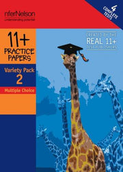 11+ Practice Papers Multiple-choice Variety Pack 2: Contains 4 Tests - Maths 11, Eng 11, VR 11, NVR 11 (The Official 11+ Practice Papers)