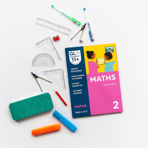 GL Assessment 11 Plus Practice Papers 2025 Maths Pack 2 | Multiple Choice 11+ Maths Practice Paper For UK Exam Prep | GL Assessment 11+ Practice Books Hold 3 Practice Papers Exam Guidance And Answers