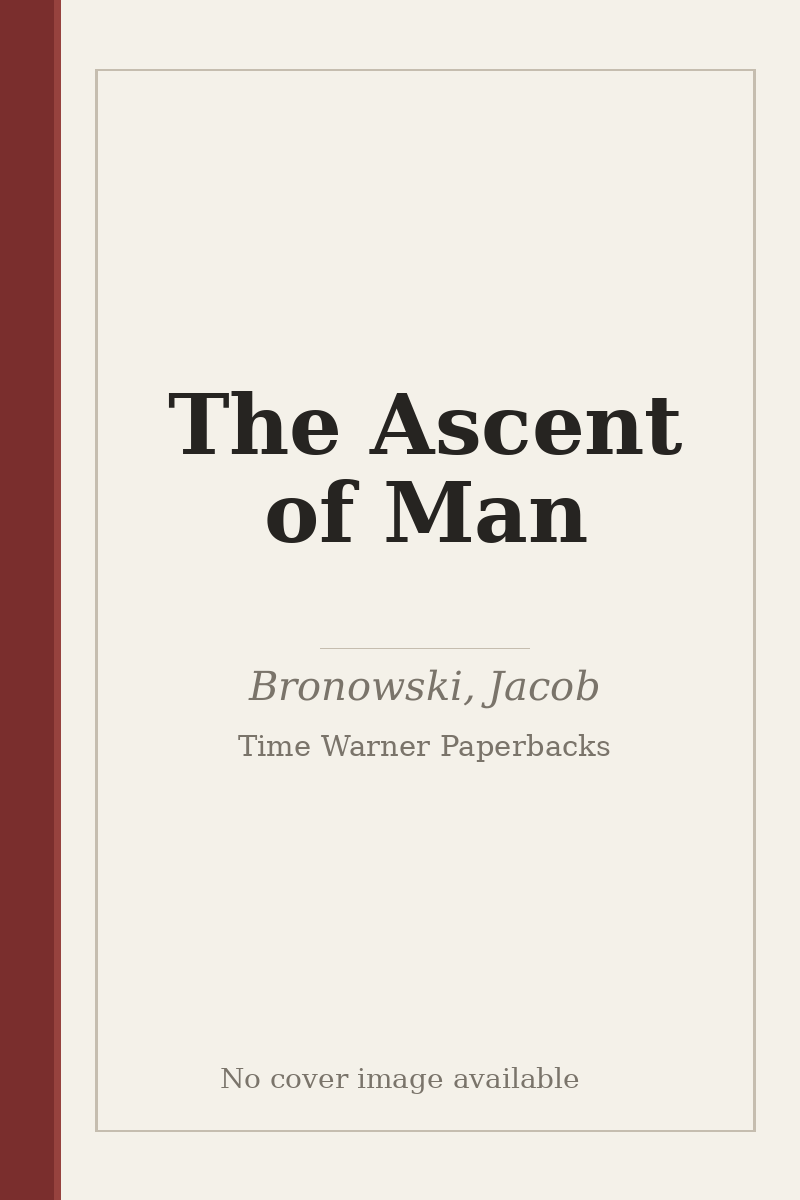 The Ascent of Man - no cover image available