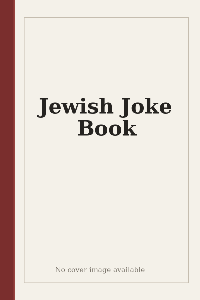 Jewish Joke Book - no cover image available