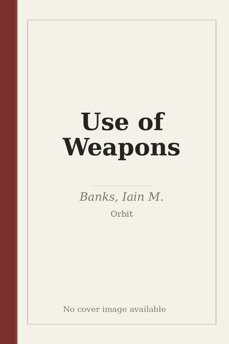 Use of Weapons - no cover image available