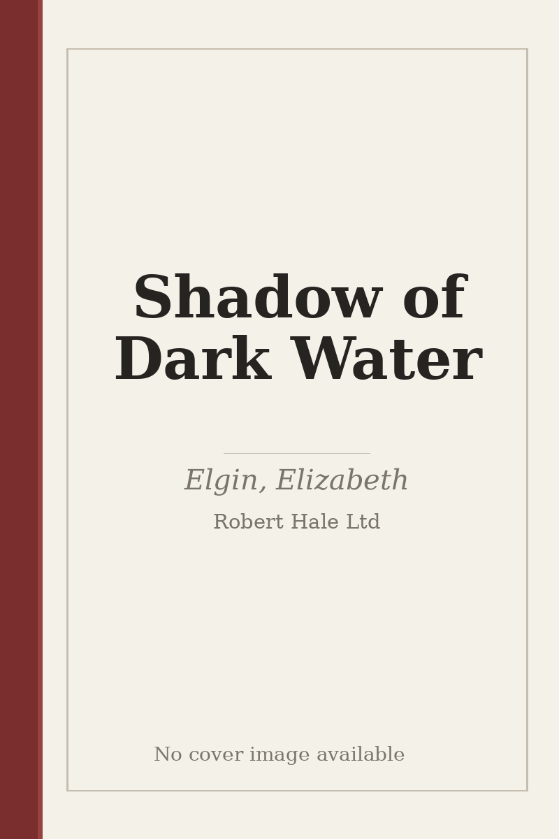 Shadow of Dark Water - no cover image available