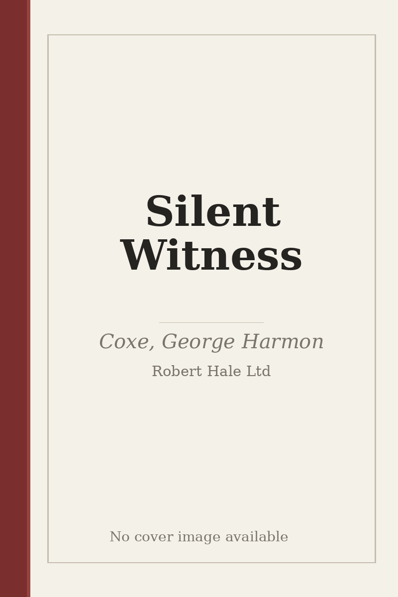 Silent Witness - no cover image available