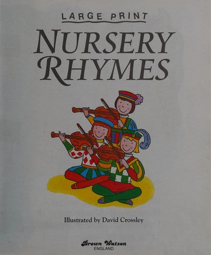 Large Print Nursery Rhymes