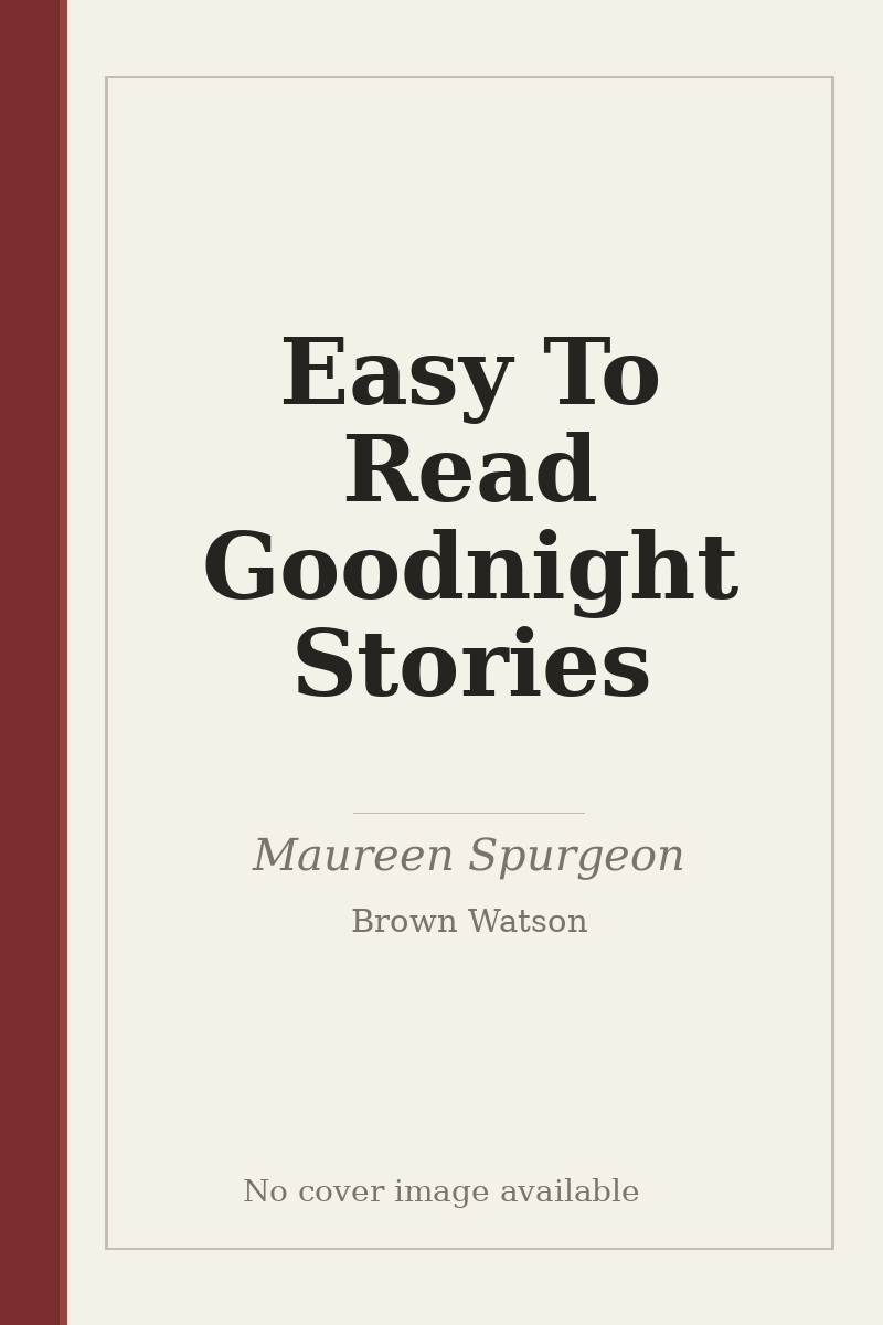 Easy To Read Goodnight Stories - no cover image available
