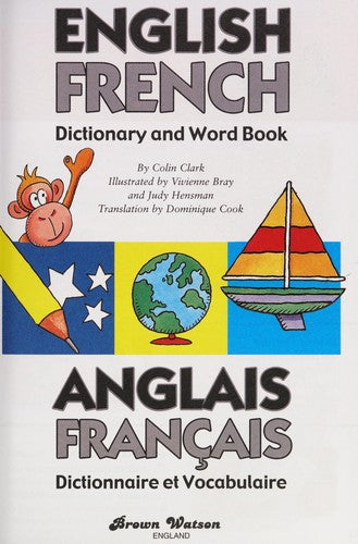 English French Dictionary and Word Book