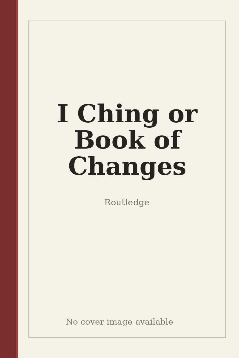 I Ching or Book of Changes - no cover image available