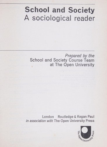 School and Society
